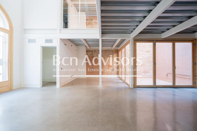 Industrial loft space with natural light for pop-up events and creative workshops.
