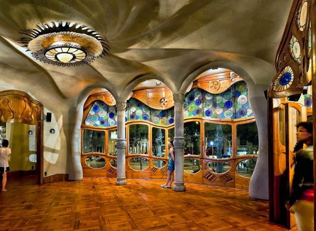Noble Floor at Casa Batlló with iconic architecture for exclusive intimate receptions or branding.