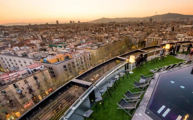 Rooftop bar