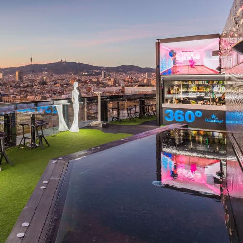 Rooftop bar