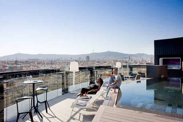 Rooftop bar