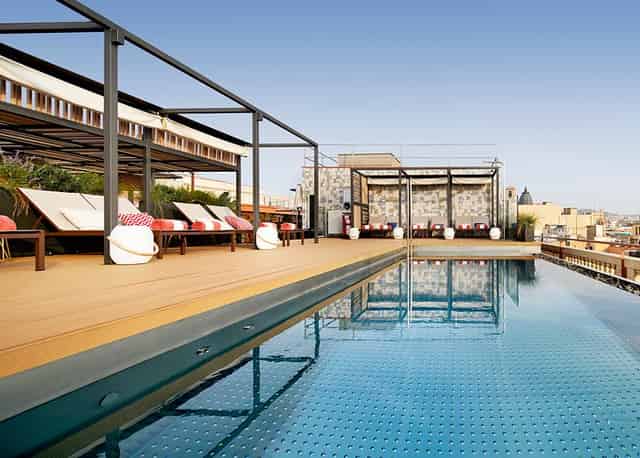Rooftop terrace