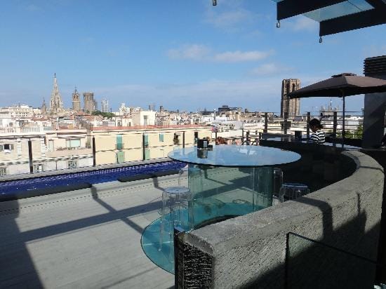 Bagués Terrace Barcelona rooftop venue for corporate cocktail receptions and VIP networking events.