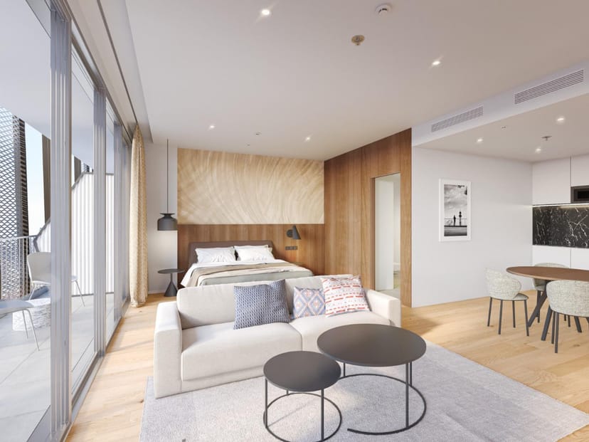 Barcelona Room VIP suite: residential-style luxury meeting space for corporate events.