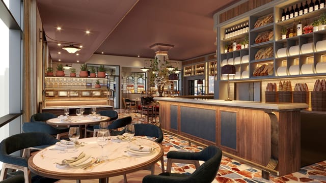 Upscale Restaurant Can Bo bistro for VIP dinner and corporate networking events.
