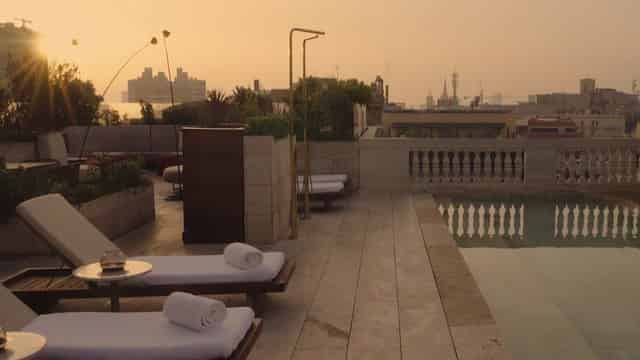 Rooftop area