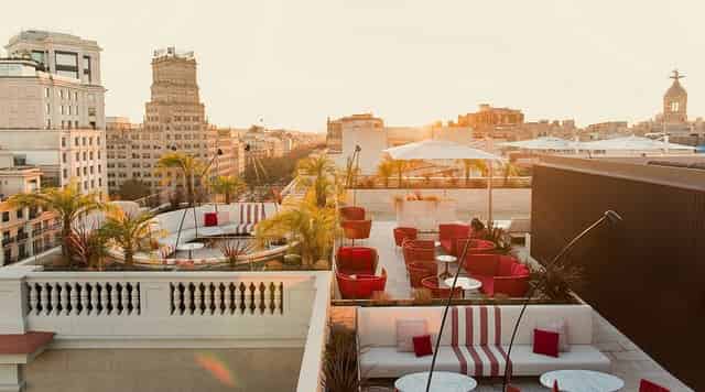 Rooftop area