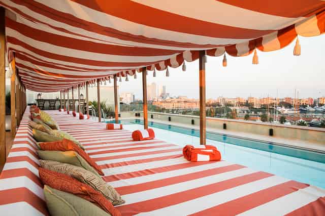 rooftop terrace
