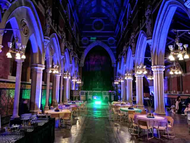 Elegant event space with arched ceilings at St Mary Magdalene's Paddington, ideal for gatherings.