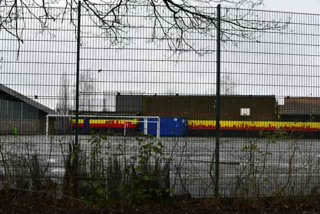 William Ellis School sports pitch: outdoor event venue for logistics-focused event planning.