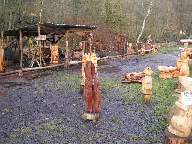 Heritage Museum site inspection: muddy outdoor terrain for event planning and risk assessment.