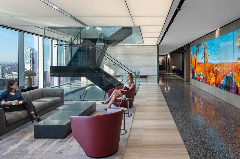 CIBC SQUARE high-end breakout room for VIP corporate networking and small-group business meetings.