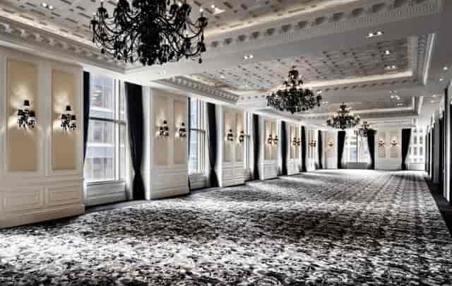Luxury wedding venue at St. Regis Residences Toronto, pillar-free ballroom for corporate galas.