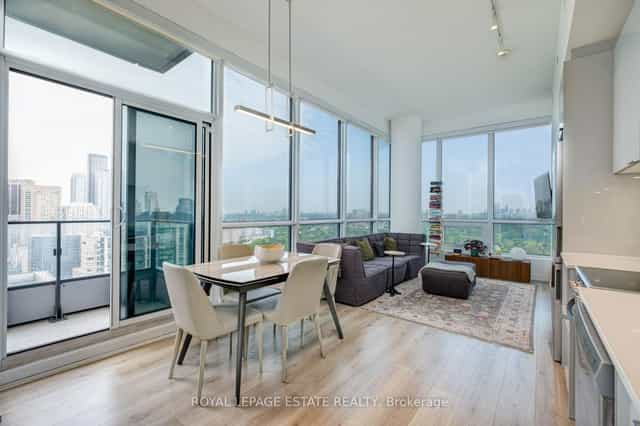 VIP roundtable conference room with panoramic views at The Rosedale on Bloor for board meetings.