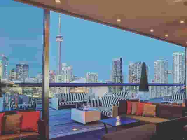 Rooftop bar