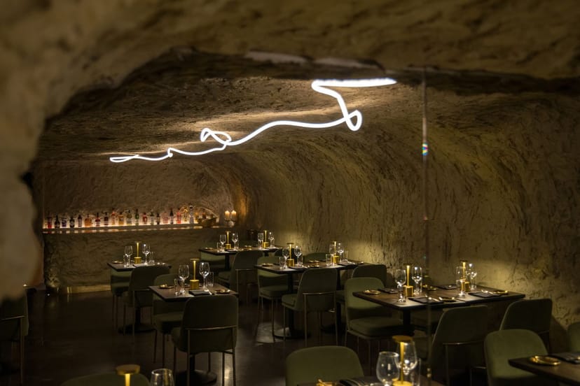 W Toronto subterranean restaurant for intimate VIP dinners and exclusive evening receptions.