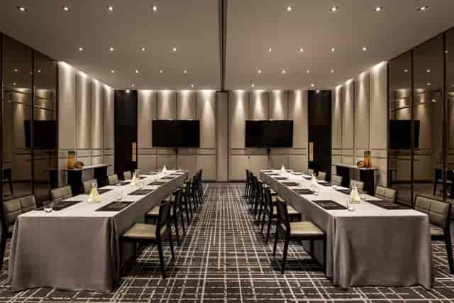 Private boardroom at The Hazelton Hotel Toronto for corporate meetings and executive conferences.
