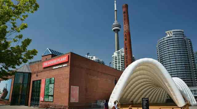 Industrial Canadian Tire Gallery, Toronto: experiential activation and outdoor reception venue.