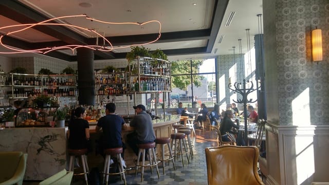 Upscale Lobby Bar at The Broadview Hotel for private networking and corporate events.