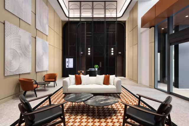 Sophisticated meeting room in Canopy by Hilton Toronto, ideal for networking events.