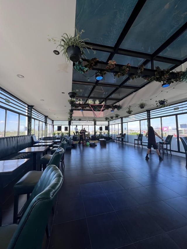 Beirut rooftop terrace for cocktail receptions and networking events with panoramic views.