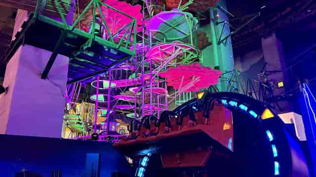Main Hall at Centro Interactivo: Immersive venue for corporate activations and gala events.