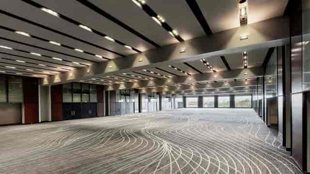 Modern ballroom at Hilton Mexico City Reforma for large conferences and trade show exhibitions.
