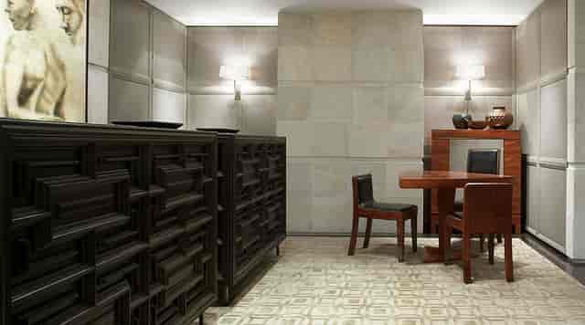 Luxury meeting room in Las Alcobas Mexico City for private business events.