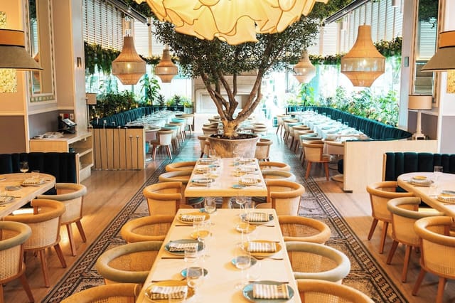 JW Marriott Mexico City Polanco restaurant space for corporate banquets and celebrations.
