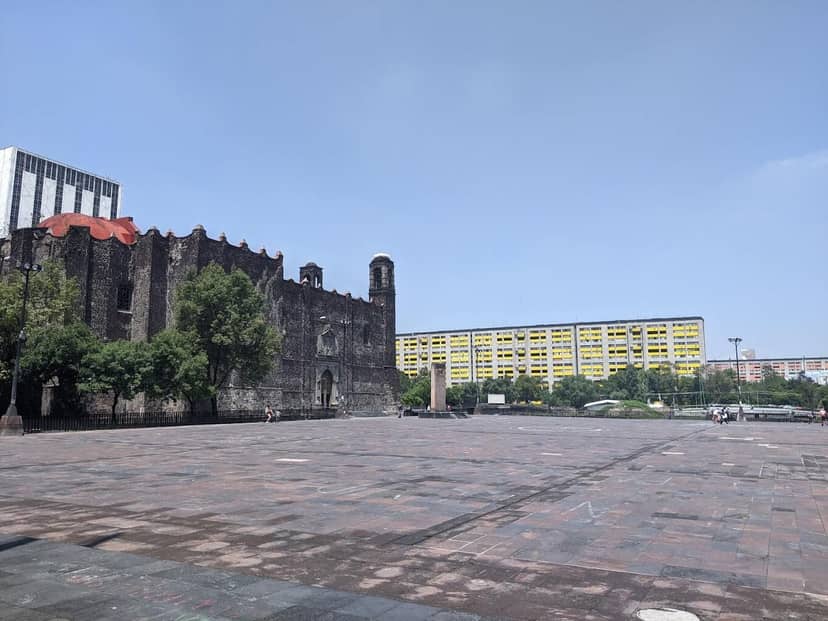 Tlatelolco Cinema outdoor venue with dramatic architecture for immersive experiential events.