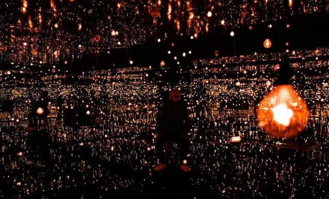 Immersive art installation at Espacio CDMX for VIP brand activation and experiential events.
