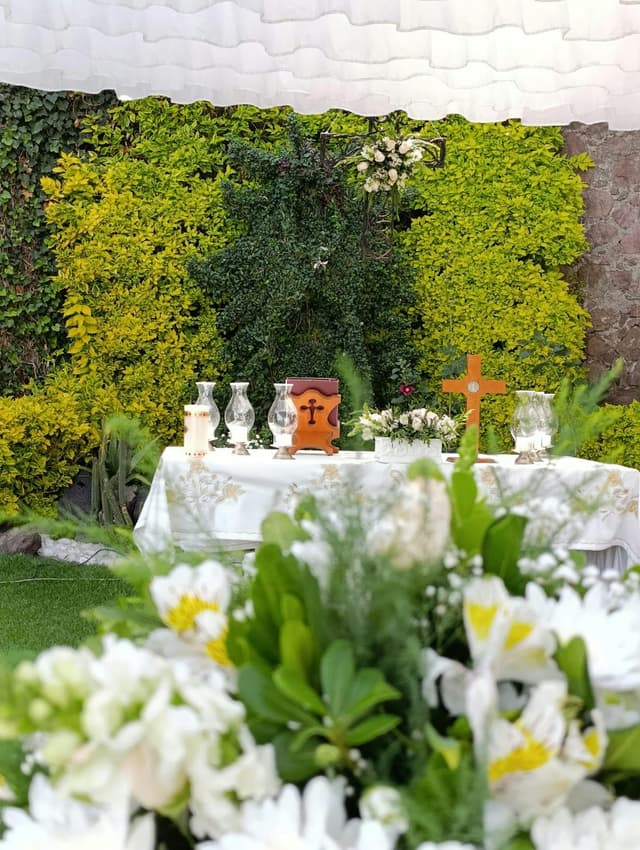 Jardín para eventos