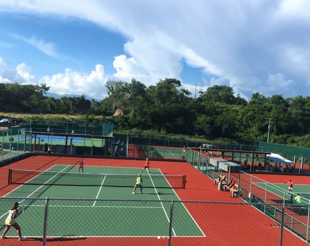 Tennis courts