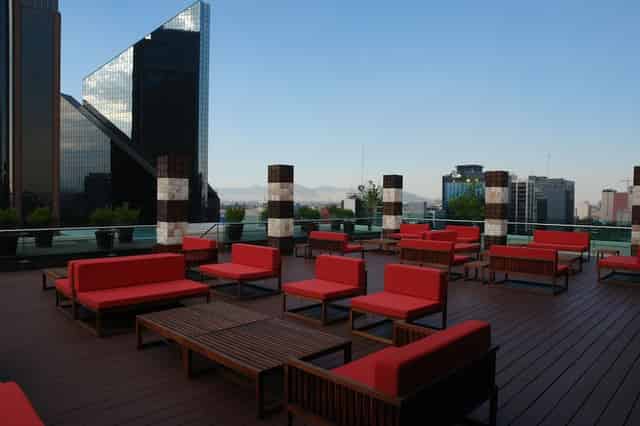 rooftop terrace
