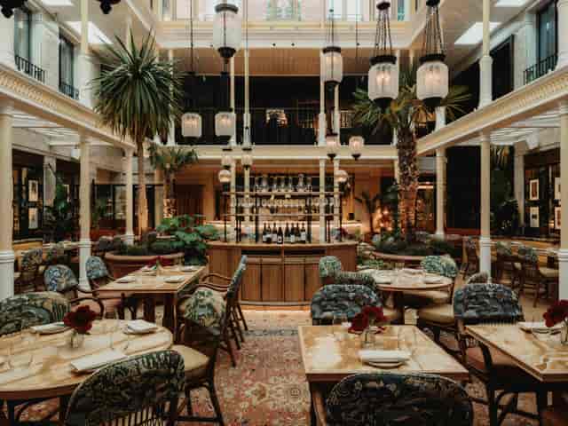 Twenty8 NoMad restaurant with elegant decor, ideal for upscale dining events and celebrations.