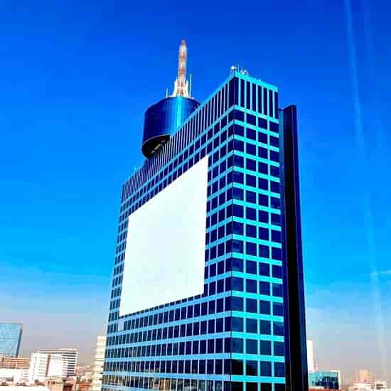 Novotel Mexico City exterior: prime event branding space for corporate conferences and activations.