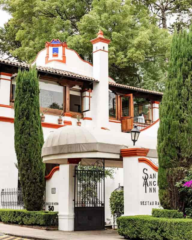 Veranda at San Angel Inn: boutique venue for exclusive executive retreats and social events.