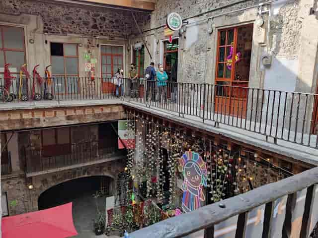 Oxaqueñisimo at Casa Franciscana: multi-level industrial venue for experiential activation events.
