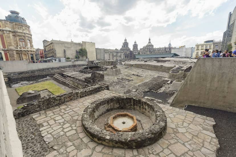 Templo Mayor Museum open-air venue for corporate event site rental.