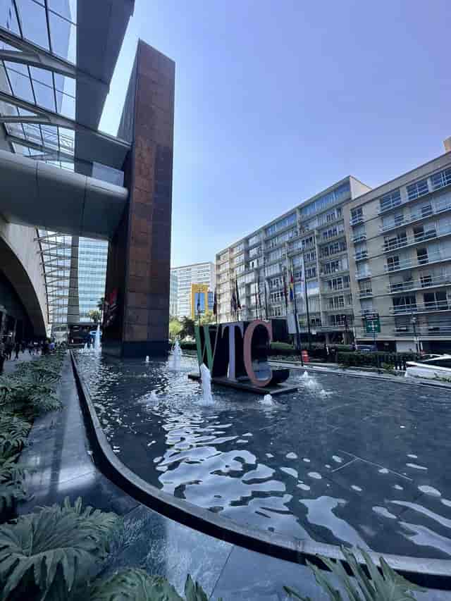 Plaza de las Naciones at WTC Mexico, professional outdoor event venue for brand activations.