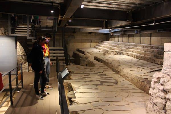 Ehecatl-Quetzalcoatl Temple ruins wall for intimate corporate event venue or VIP reception.