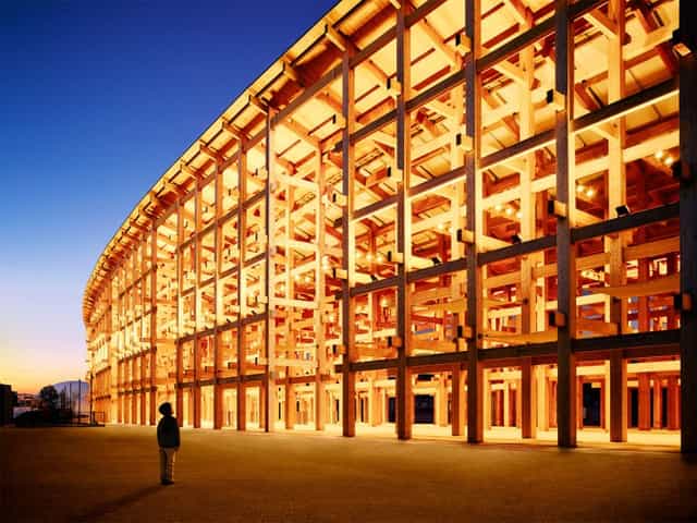 Modern art gallery in Guadalajara, sustainable venue for evening receptions and brand activations.