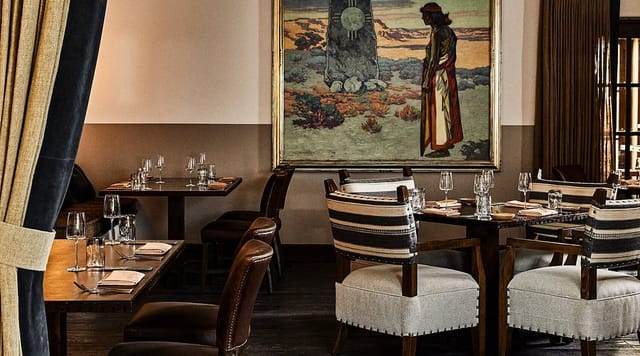 SkyFire Restaurant private dining room for intimate VIP dinners and corporate networking.