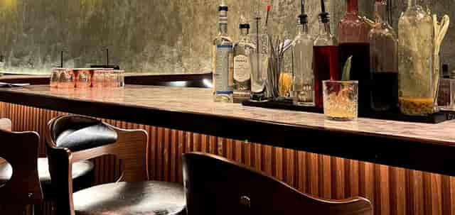 High-end bar at Legado Terraza for VIP networking and corporate cocktail receptions.