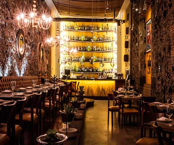 Limosneros Restaurante: atmospheric dining venue for exclusive corporate events and VIP receptions.
