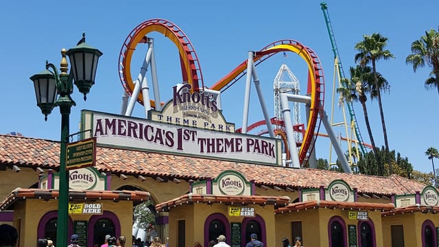 California Park Pavilion at Knott's Berry Farm for corporate buyouts and team-building events.