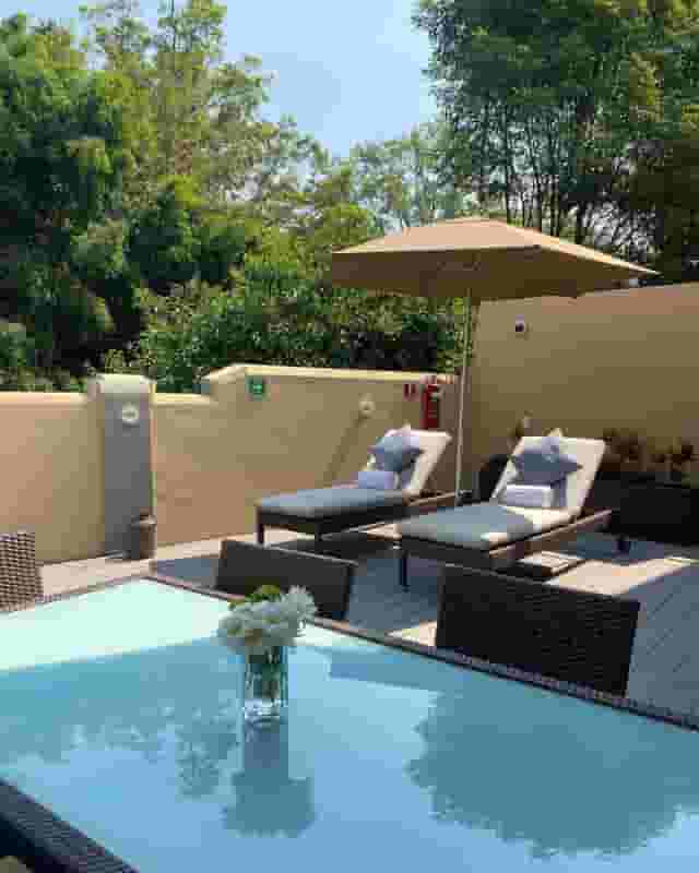Rooftop patio