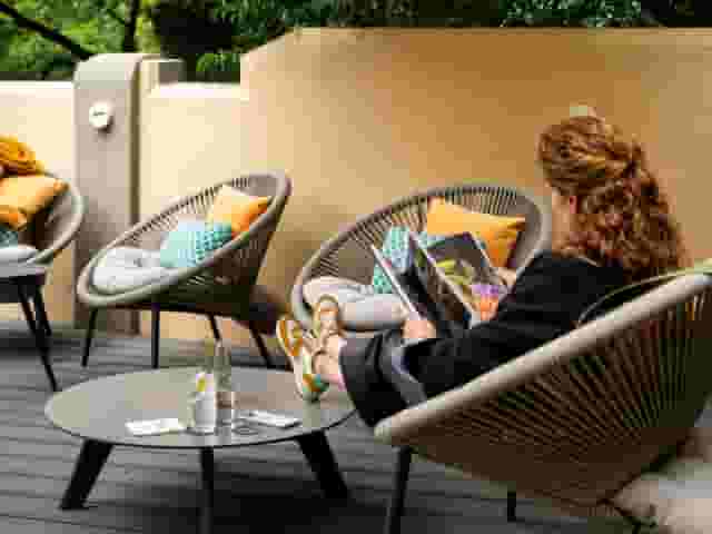 Rooftop patio