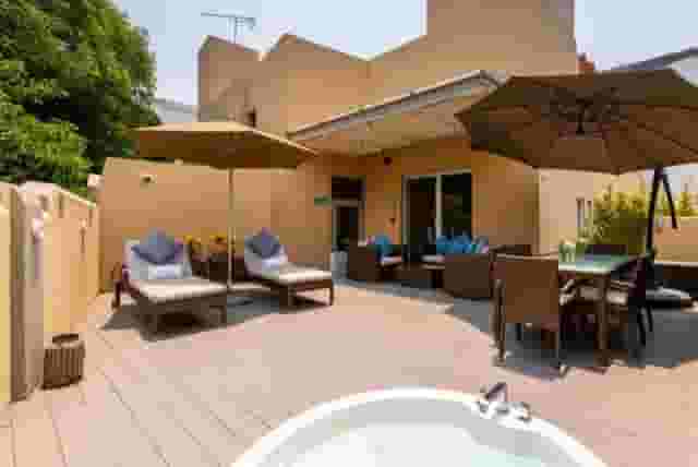 Rooftop patio