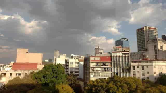 Hotel Bristol rooftop venue for outdoor events and corporate functions under cloudy skies.